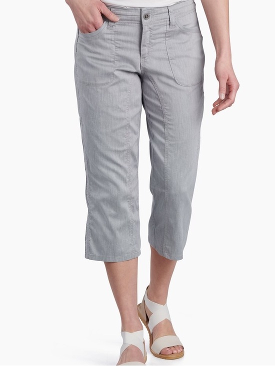 Kuhl Pants - KUHL Cabo Kapri Ash Gray Pants Capri Cropped Lightweight Outdoor Hiking Size 8